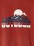 Hooded sweatshirt for boys tomato red 