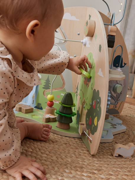 Wooden FSC® 100% animal world table wood 