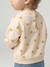 Sweatshirt with leopard print taupe+vanilla 