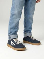 Shoes-Pair of boys leather trainers