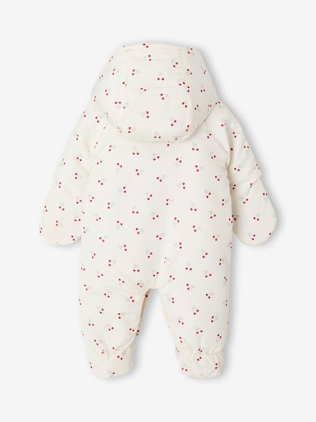 Newborn pramsuit ecru 