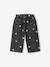 Wide-leg jeans with small embroidered hearts denim grey+double stone+stone 