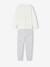 Long-sleeved pyjamas Winnie for girls marl grey 