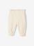 Cotton trousers for newborn baby vanilla 