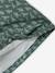 Hooded Rain Poncho with Dinosaur Print for Boys indigo+khaki 