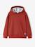 Hooded sweatshirt for boys tomato red 