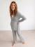 3-piece maternity and nursing pyjamas marl grey 
