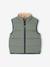 Reversible puffer gilet for boys lichen 