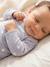 Pack of 2 baby sleepsuits with back opening sky blue 