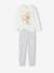 Long-sleeved pyjamas Winnie for girls marl grey 