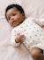 Pack of 5 long-sleeved bodysuits for newborn girls ecru 
