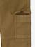 Cargo trousers for boys denim blue+olive 