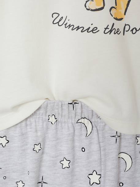 Long-sleeved pyjamas Winnie for girls marl grey 