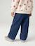 Wide Leg Jeans with Tie Belt, for Babies brut denim+stone 