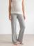 3-piece maternity and nursing pyjamas marl grey 