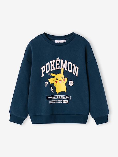 Sweatshirt Pokémon  for boys night blue 