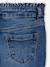 Slim-fit jeans for girls light blue+medium blue 