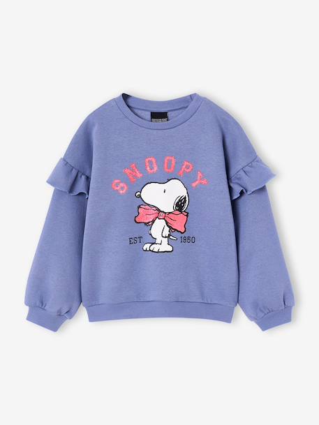 Snoopy sweatshirt for girls chambray blue 