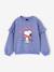 Snoopy sweatshirt for girls chambray blue 
