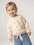 Sweatshirt with leopard print taupe+vanilla 