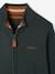 High Neck Jacket with Zip, for Boys Blue+marl green+White/Red 
