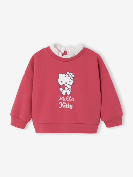 Sweatshirt HELLO KITTY for baby girls raspberry pink 