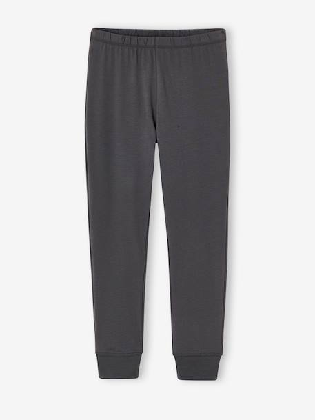 Pack of 2 pyjamas for girls marl grey 