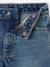 Straight-leg jeans for girls light blue+medium blue 