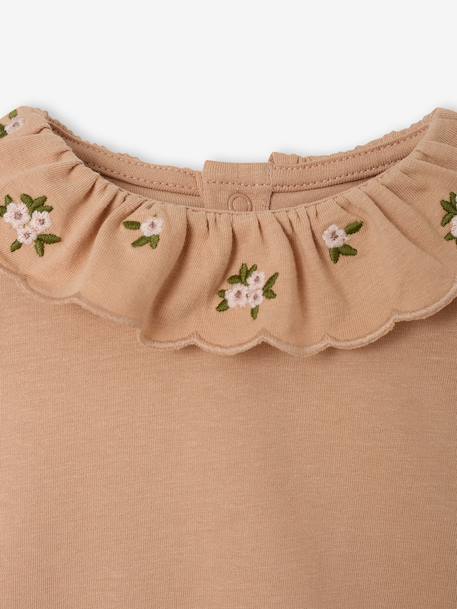 Long-sleeved T-shirt for baby girls blush 