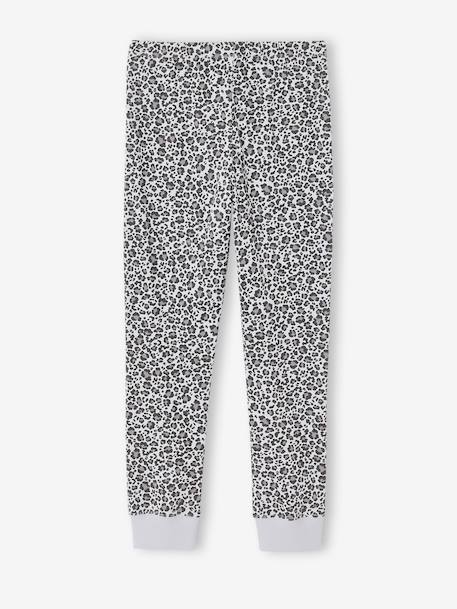 Pack of 2 pyjamas for girls marl grey 