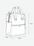 Customisable baby backpack grey blue 