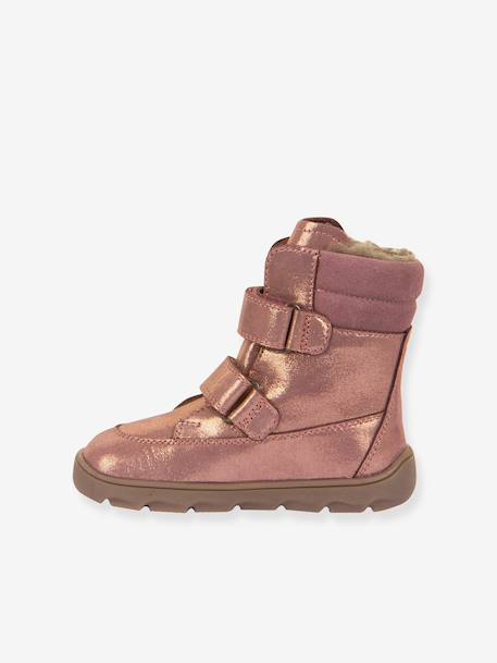 ZERU TEX WINTER BAREFOOT FRODDO barefoot boots for children deep blue+golden pink+petrol blue 
