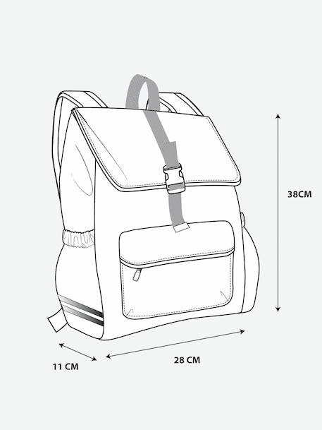 Backpack for boys khaki 