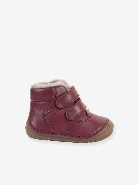 Boys' PAIX UP WINTER boots FRODDO blue+blush+bordeaux red+caramel+night blue+old rose+pomegranate+printed beige 