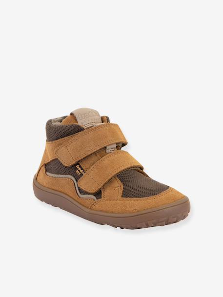 Barefoot TEX WOOL FRODDO children's boots blue+camel+deep blue+slate grey 
