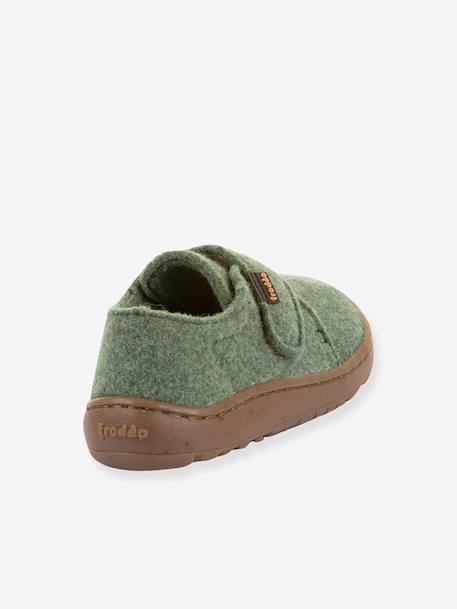 Barefoot slippers for children BAREFOOT WOOLY Froddo beige+denim blue+fuchsia+green+marl grey+marl pink+night blue+red 