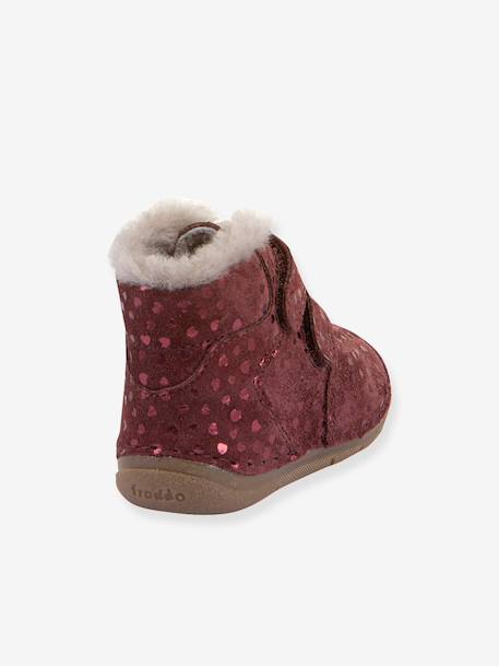 Boys' PAIX UP WINTER boots FRODDO blue+blush+bordeaux red+caramel+night blue+old rose+pomegranate+printed beige 