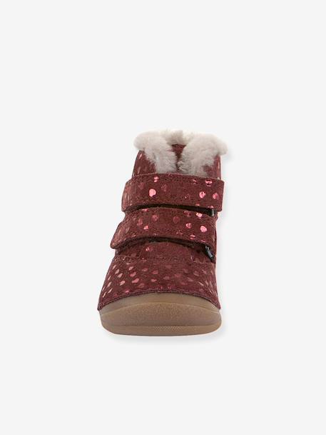 Boys' PAIX UP WINTER boots FRODDO blue+blush+bordeaux red+caramel+night blue+old rose+pomegranate+printed beige 
