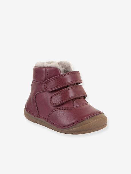 Boys' PAIX UP WINTER boots FRODDO blue+blush+bordeaux red+caramel+night blue+old rose+pomegranate+printed beige 