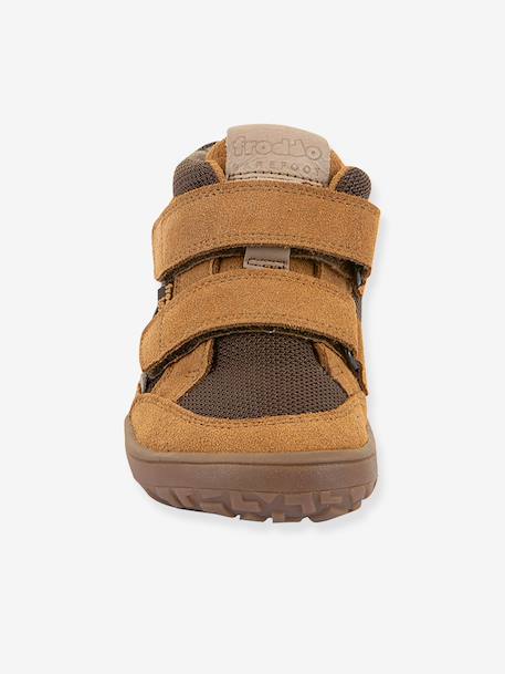 Barefoot TEX WOOL FRODDO children's boots blue+camel+deep blue+slate grey 