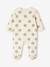Pack of 3 baby sleepsuits with back opening marl beige+marl grey+sage green 