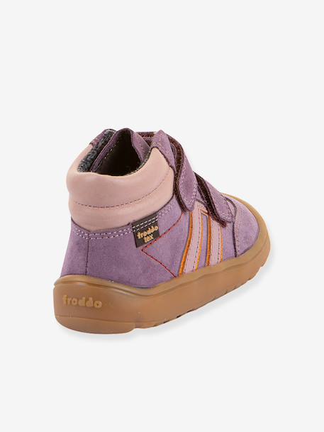 Barefoot MOTION TEX trainers by Froddo for kids denim blue+lilac 