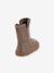 Barefoot TEX SUEDE FRODDO children's boots black+bordeaux red+bronze+gold+grey+printed beige 