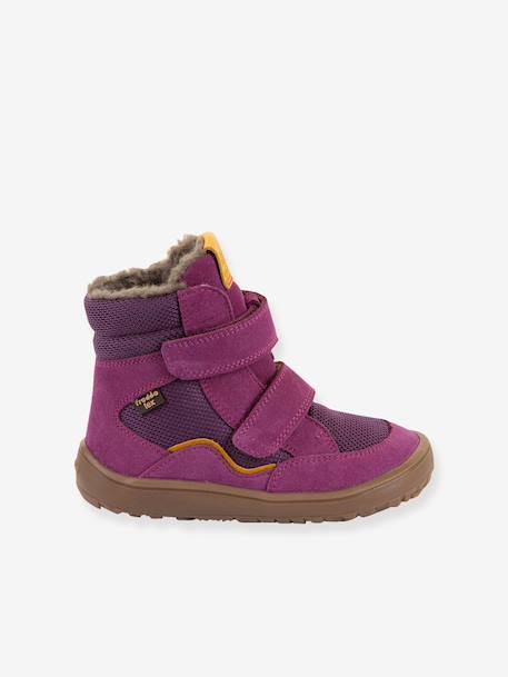 Barefoot TEX WINTER FRODDO children's winter boots black+bordeaux red+denim blue+lilac+night blue+olive+slate grey+violet 