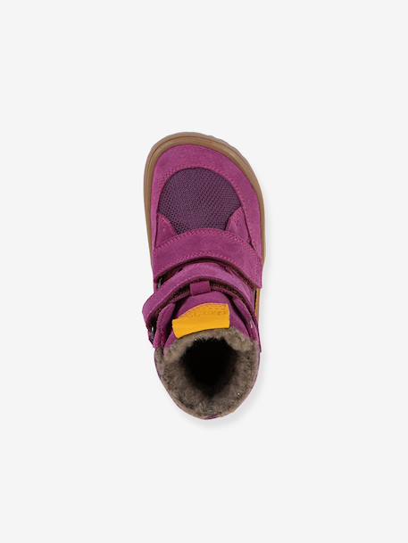 Barefoot TEX WINTER FRODDO children's winter boots black+bordeaux red+denim blue+lilac+night blue+olive+slate grey+violet 