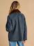 Short maternity coat mouse grey 