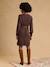 ENVIE DE FRAISE maternity knitted dress black+chocolate 