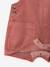 Baby girls sweatshirt and pinafore shorts set old rose 