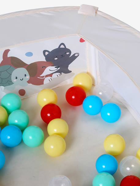 Ball pool + 50 balls ecru 