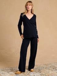 Maternity-Trousers-Maternity and nursing wrapover set